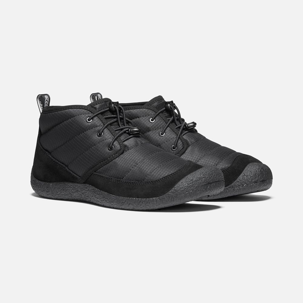 Keen Chukka Kängor Herr Svarta - Howser Ii - 453076ARE